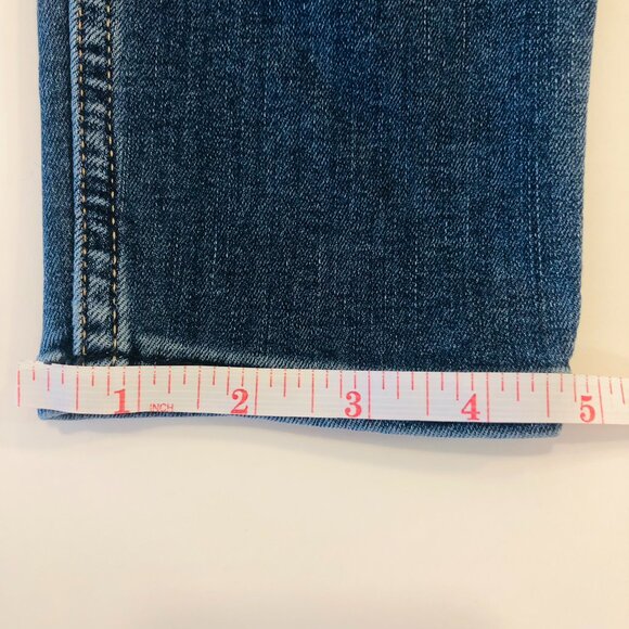 Abercrombie Kids High-rise jean legging Girls Size SLIM 15/16 Embroidered Flower - Picture 16 of 16